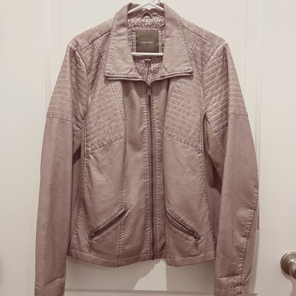 Maurices Jackets & Blazers - Faux Leather Jacket